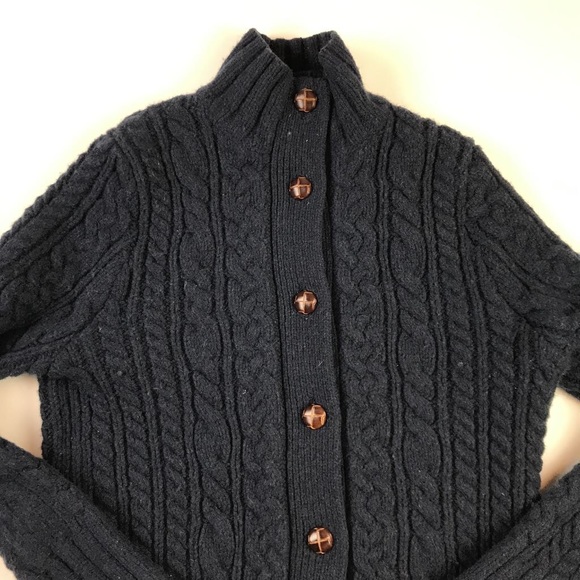Duluth Trading Co Womens Cardigan Sweater Black L - Picture 2 of 4
